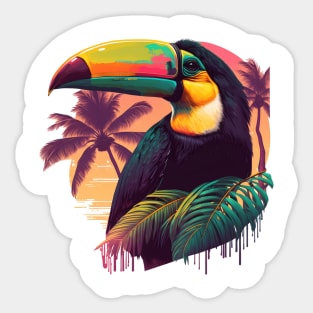 Toucan Paradise Sticker